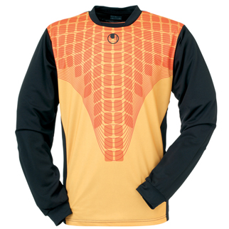 Uhlsport Torwart-Trikot SOLAR - orange/schwarz|S