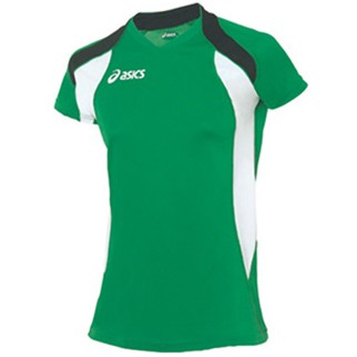 asics Trikot SHIVA TEAM TOP CAP SLEEVES - bospher green|S