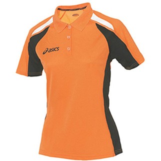 asics Poloshirt SHIVA TEAM Damen (orange pop) - M