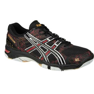 asics Volleyballschuh GEL-ROCKET - black/red|46,5