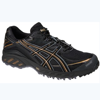 asics Herren-Walkingschuh GEL-NAHANNI G-TX (black/gold/black) - 44