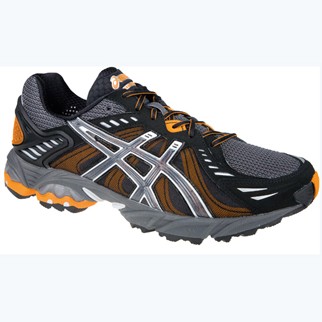 asics Herren-Laufschuh GEL-TRAIL SENSOR 4 (carbon/plexi/orange) - 46