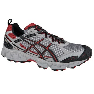 asics Herren-Laufschuh GEL-TRAIL LAHAR 2 G-TX - silver grey/black/true red|48