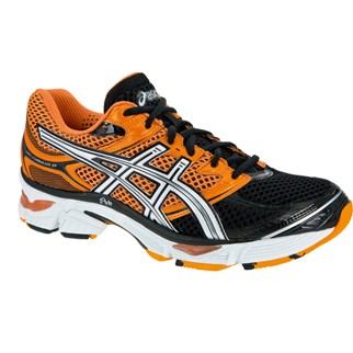 asics Herren-Laufschuh GEL-CUMULUS 13 (black/white/orange) - 46