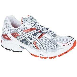 asics Damen-Laufschuh GEL-PULSE 3 W - white/mandarin red|44,5