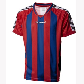 hummel Trikot STILL AUTHENTIC STREIFEN - true blue/true red|128|Langarm