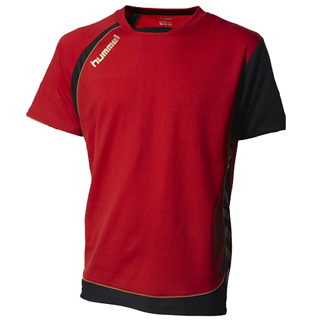 hummel Trikot TECHNICAL GOLD (Indoor) - true red/black|XL|Kurzarm