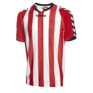 hummel Trikot BEE AUTHENTIC STREIFEN - true red/white|XL|Langarm