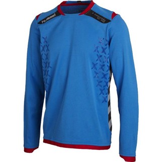 hummel Sweatshirt TECHNICAL X - brilliant blue/true red|XXL