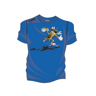 hummel T-Shirt HUMMEL T-SHIRTHANDBALL BEE (true blue) - true blue|L
