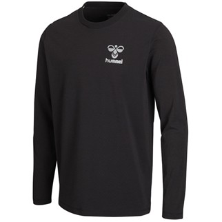 hummel T-Shirt CLASSIC BEE LS - black/silver|176