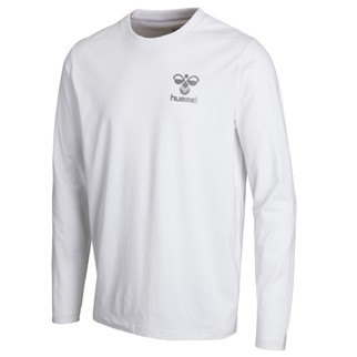 hummel T-Shirt CLASSIC BEE LS - white/gold|L