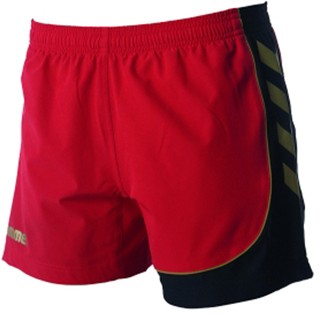 hummel Short TECHNICAL GOLD Damen - true red/black|XL