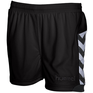 hummel Damen-Polyester-Short BEE AUTHENTIC - black|XL