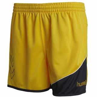 hummel Damen-Short GRASSROOTS - sports yellow/black|S