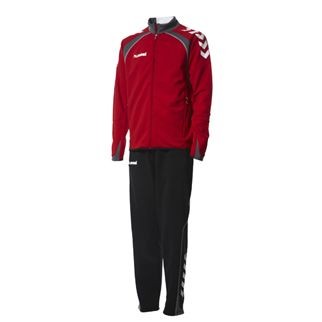 hummel Polyesteranzug TEAM SPIRIT - true red/black|164