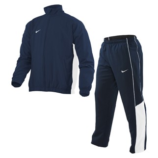 Nike Prsentationsanzug TEAM mit geradem Beinabschlu - obsidian/white|164