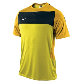 Nike Trainings-T-Shirt FEDERATION II - vibrant yellow/varsity maize/bla|140