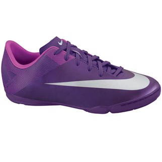 Nike Kinder-Fuballschuh JR MERCURIAL VICTORY II IC - court purple/mtlc luster-mgnt|33