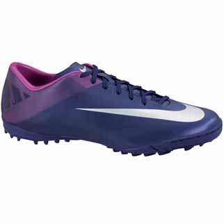 Nike Fuballschuh MERCURIAL VICTORY II TF - court purple/mtlc luster-mgnt|45