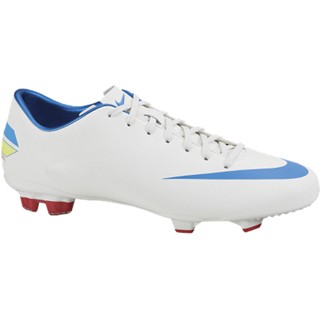 Nike Fuballschuh MERCURIAL GLIDE III FG - sail/photo blue|45,5