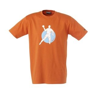 Kempa T-Shirt PROMO PRINT - orange|L