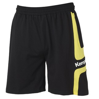 Kempa Short ASPIRE - schwarz/limone|XXS