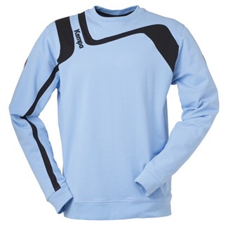 Kempa Sweatshirt ASPIRE - skyblau/schwarz|XL