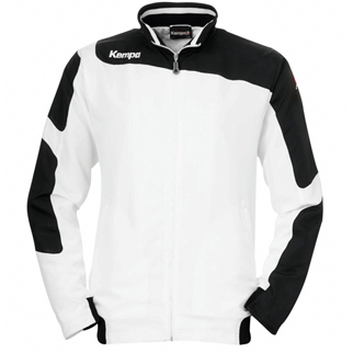 Kempa Präsentationsjacke TRIBUTE - weiß/schwarz|XS