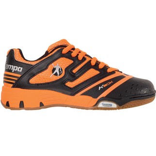 Kempa Handballschuh SHOCKER Junior (black/orange) - 34