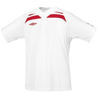 Umbro Trikot ENGLATERRA - white/vermillion|XXL|Langarm