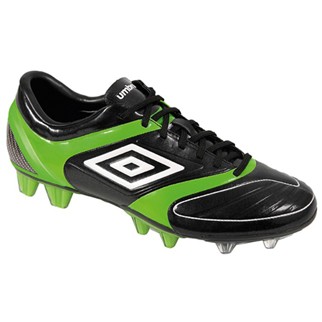 Umbro Fuballschuh PRO HG (black/lime/white) - 41,5