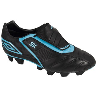 Umbro Fuballschuh SX VALOR PREMIUM FG (black/electricblue) - 41