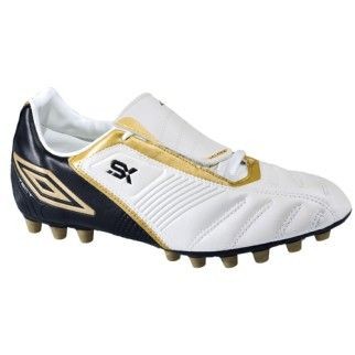 Umbro Fuballschuh VALOR LEAGUE M26 (white/black/gold) - 46,5