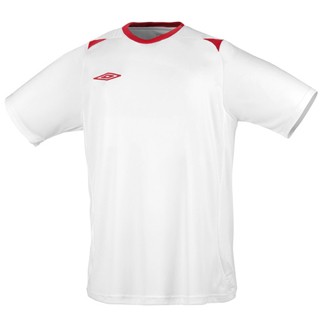 Umbro Trikot LEVEL 3 - white/vermillion|M|Langarm