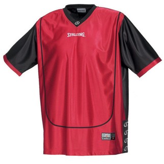 spalding Shooting Shirt PLAY-OFF - rot/schwarz|S