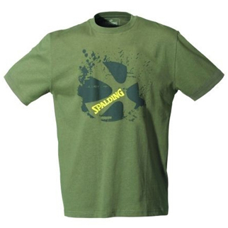 spalding T-Shirt CROSSOVER (khaki) - XL