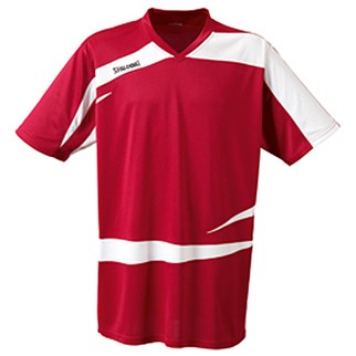 spalding Shooting Shirt LOGO 2.0 - rot/wei|3XL