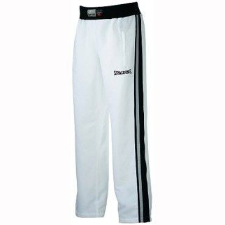 spalding Trainingshose CRUNCHTIME - wei/schwarz|4XL