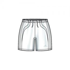 adidas Short CAMPO DAMEN (white/white) 