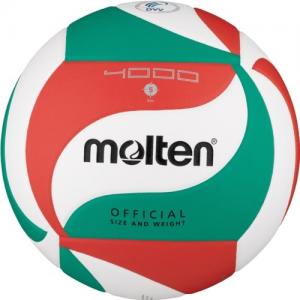 molten Volleyball V5M4000 (weiß/grün/rot) 