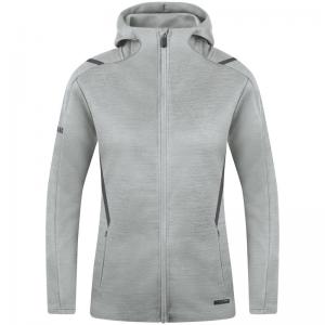 Jako Damen-Freizeitjacke CHALLENGE - mit Kapuze 