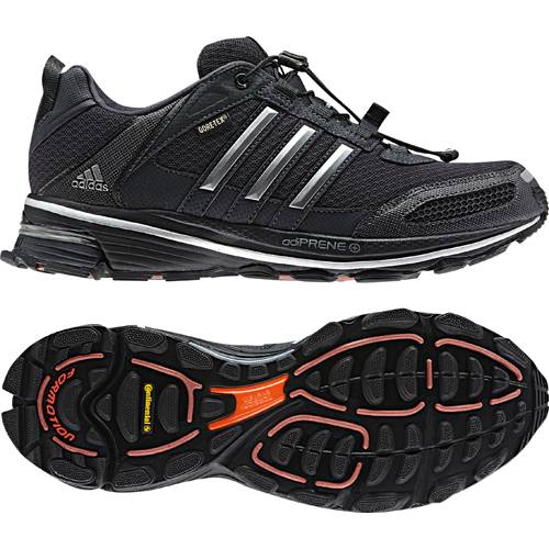 adidas Damen-Laufschuh SUPERNOVA RIOT 4 W GTX (phantom/black/metallic silver) 