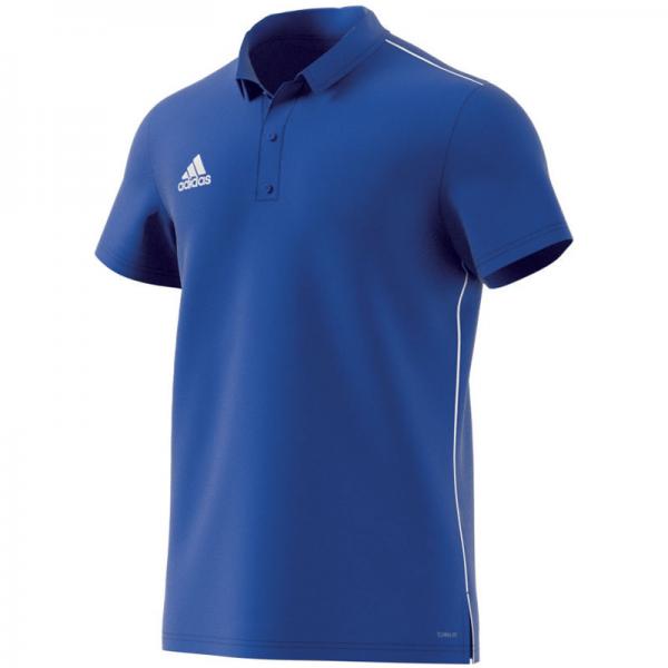 adidas Poloshirt CORE 18 bold blue/white | S