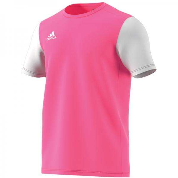 adidas Trikot ESTRO 19 solar pink/white | 152 | Kurzarm