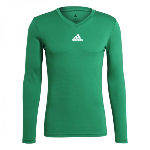 adidas Unterziehhemd TEAM BASE - langarm team green | 116 | Langarm