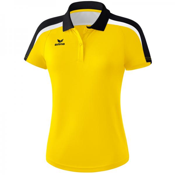 erima Damen-Poloshirt LIGA 2.0 gelb/schwarz/weiß | 38