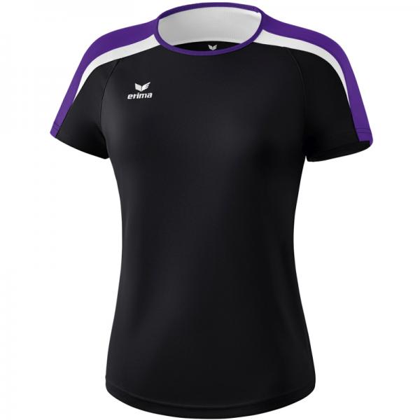 erima Damen-T-Shirt LIGA 2.0 schwarz/violet/weiß | 34