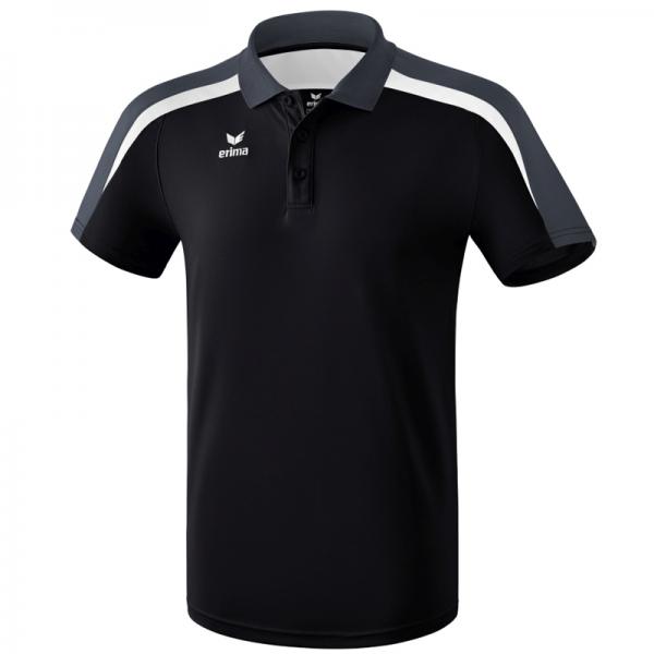 erima Poloshirt LIGA 2.0 schwarz/weiß/dunkelgrau | 116