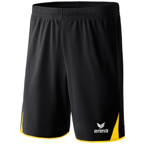 erima Short 5-CUBES schwarz/gelb | 128